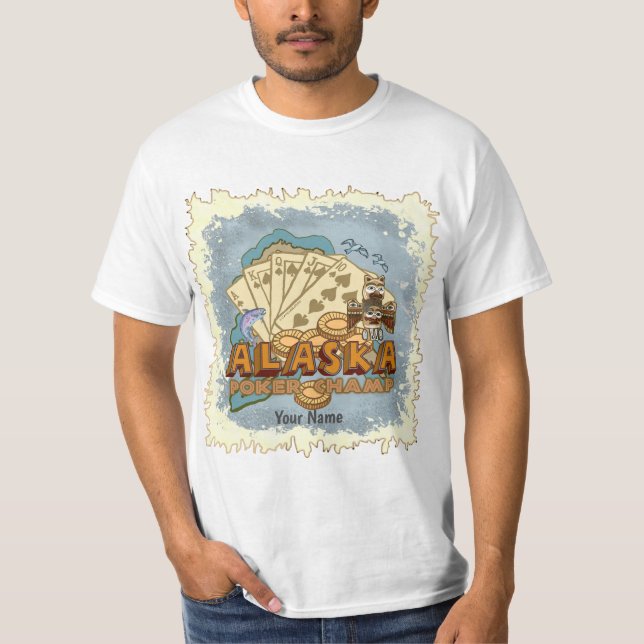 Alaska Poker T-Shirt (Front)