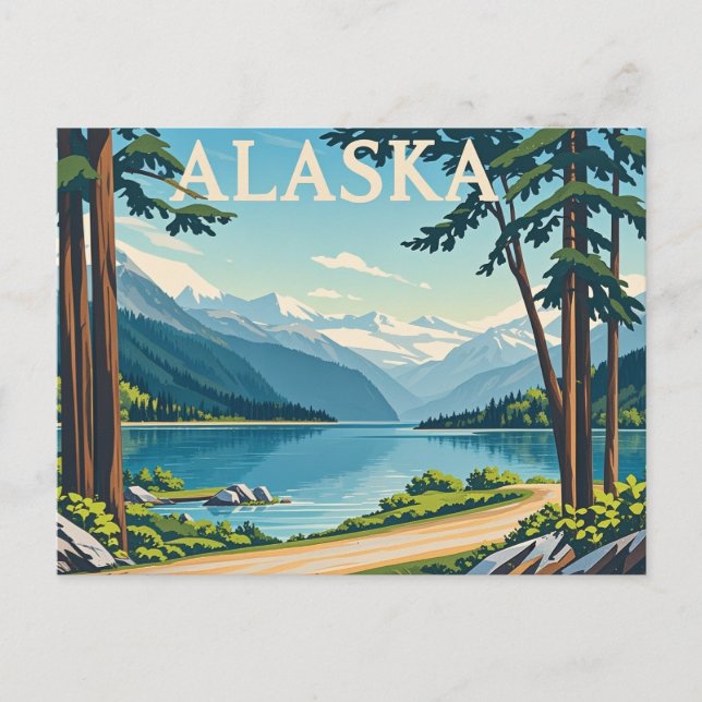 alaska postcard (Front)