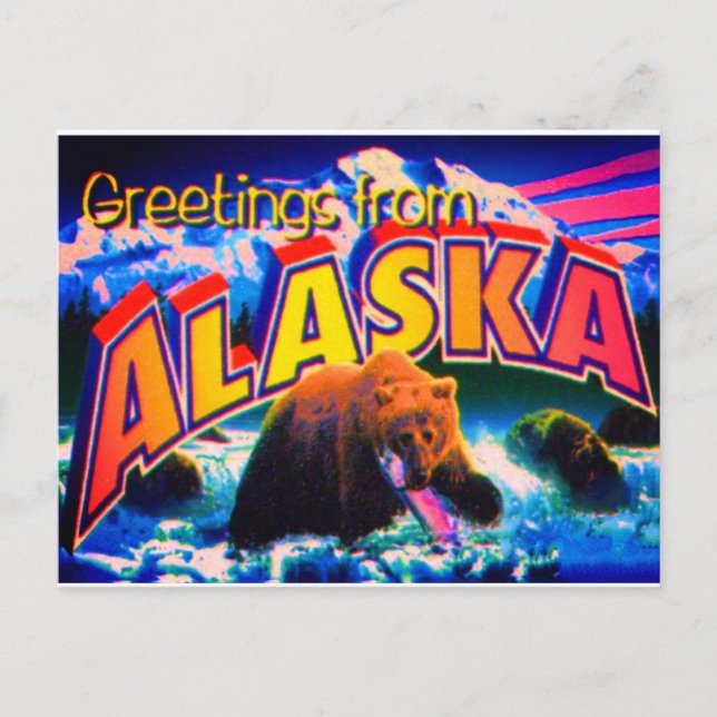 Alaska Postcard (Front)