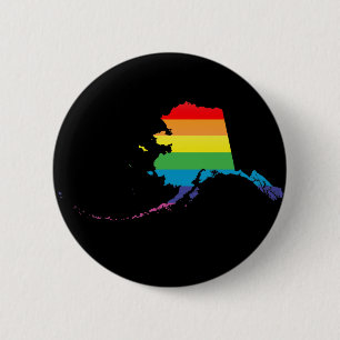 alaska pride. 2 inch round button