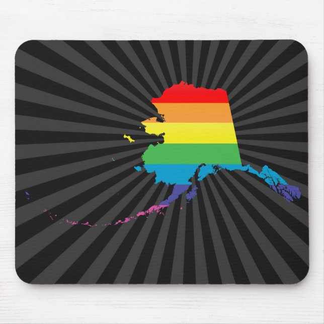 alaska pride. mouse pad (Front)