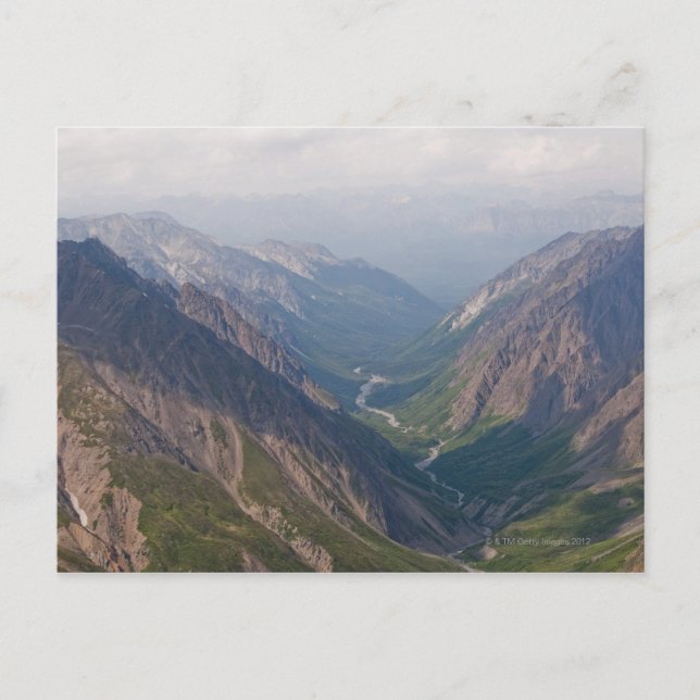 Alaska Range Mountains, Alaska, USA Postcard (Front)