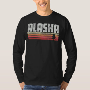Alaska Retro Style Vintage 70s 80s 90s Men Women T-Shirt