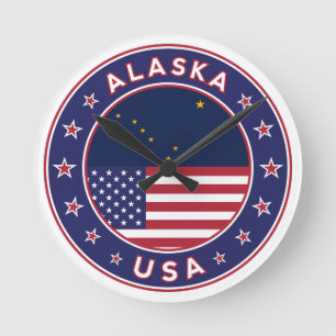 Alaska Round Clock