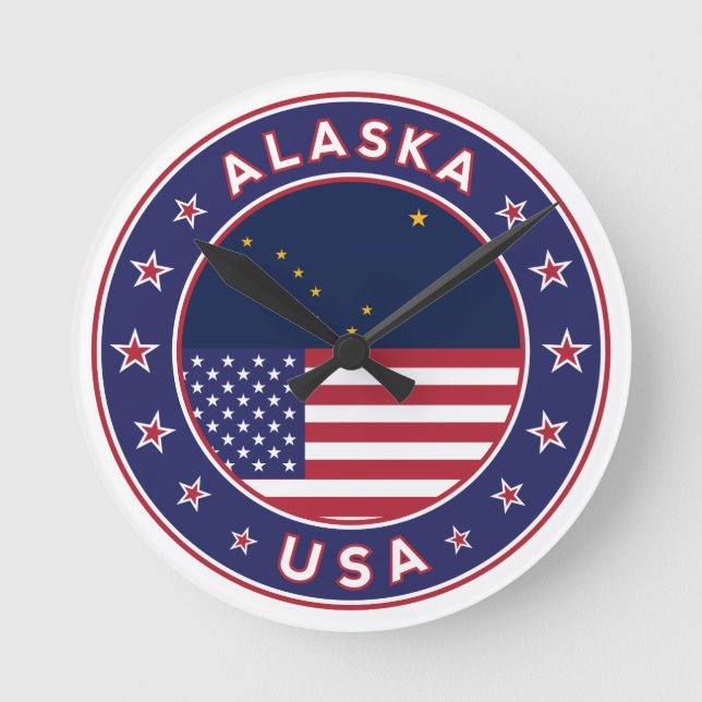 Alaska Round Clock (Front)