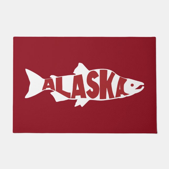 Alaska Salmon Doormat (Front)