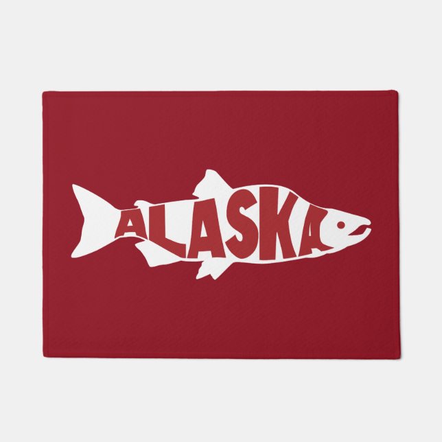 Alaska Salmon Doormat (Front)