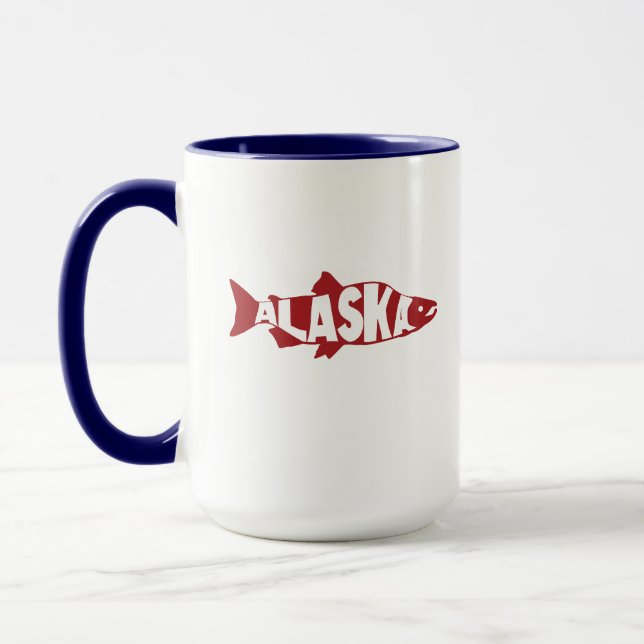 Alaska Salmon Mug (Left)