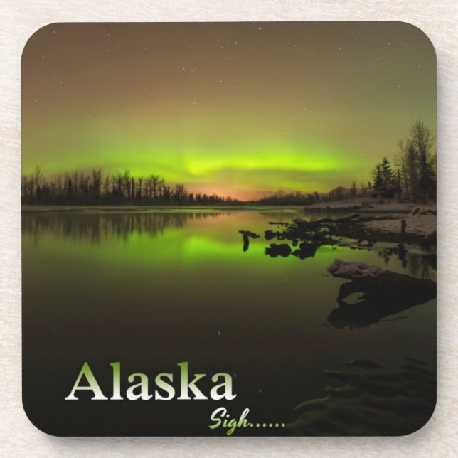 Alaska Sigh.... Coaster (Front)