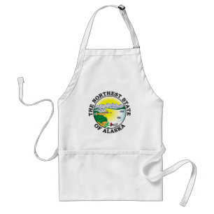 Alaska sign standard apron