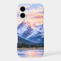 Alaska Soft Pastel Sunset Wilderness Scenery Gift