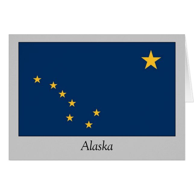 Alaska State Flag (Front Horizontal)