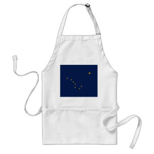 Alaska State Flag Design Standard Apron