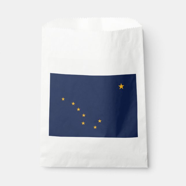 Alaska State Flag Favour Bag (Front)
