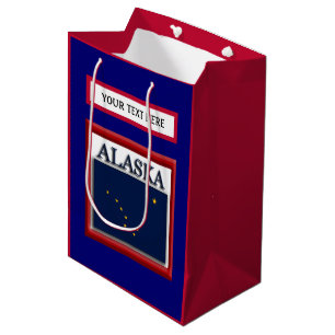 Alaska State Flag Medium Gift Bag