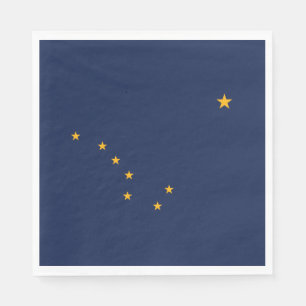 Alaska State Flag Napkin