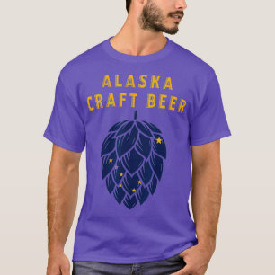 Alaska State Flag United States of Craft Beer T-Shirt
