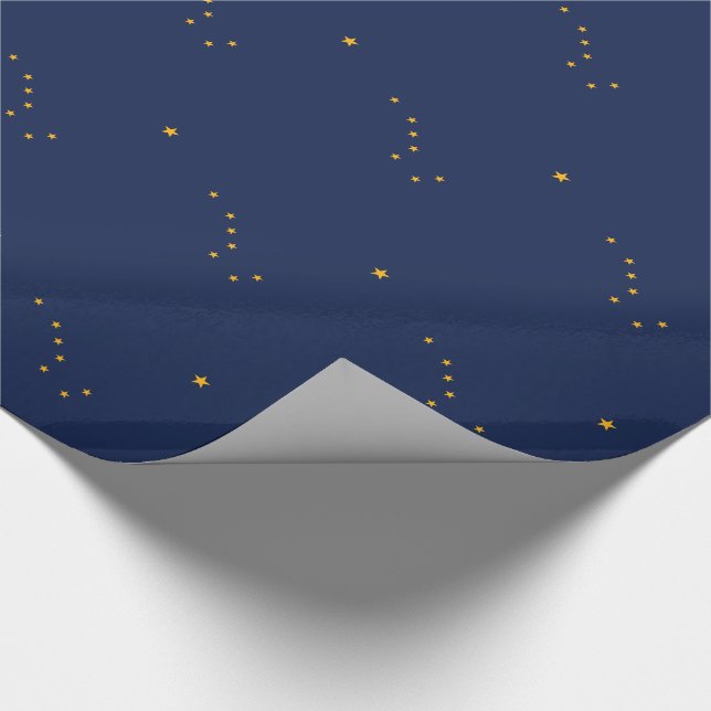Alaska State Flag Wrapping Paper (Corner)