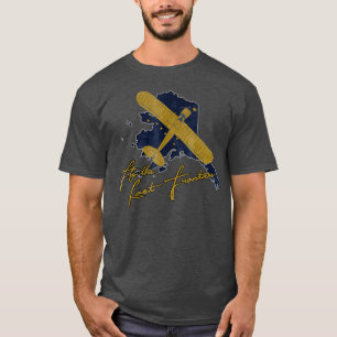 Alaska State Pilot Series Tee Vintage Airplane