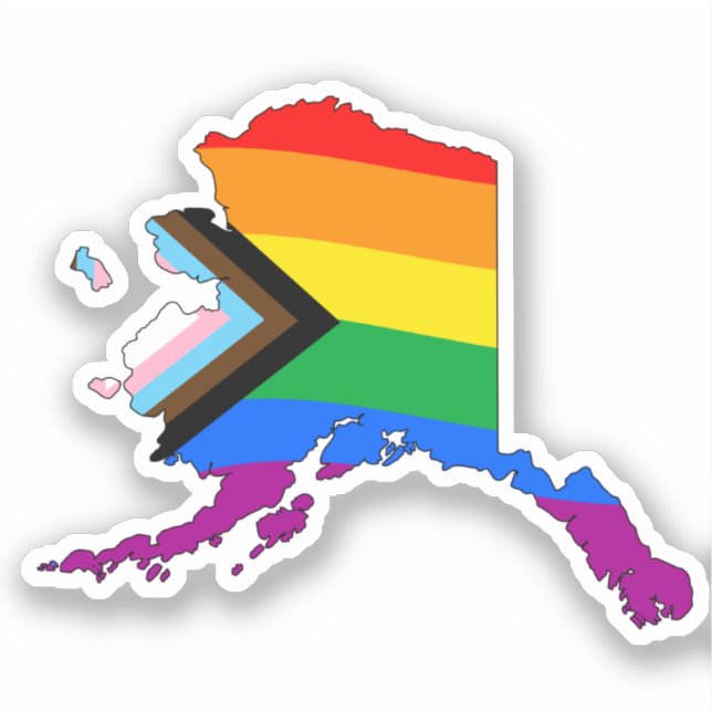 Alaska State Pride LGBTQ Progress Pride (Front)