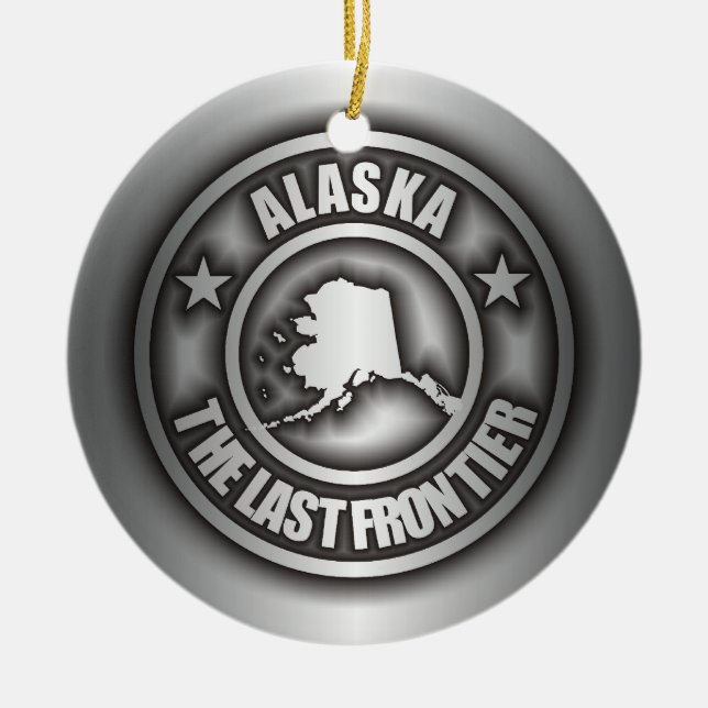 "Alaska Steel" Decorative Ornaments (Front)