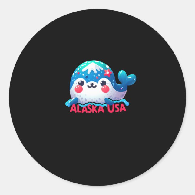 Alaska Sticker  (Front)