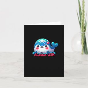Alaska Sticker Card