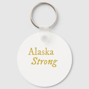 Alaska Strong Keychain