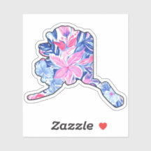 Alaska Summer - Inspiré par Lilly - Autocollant 3"