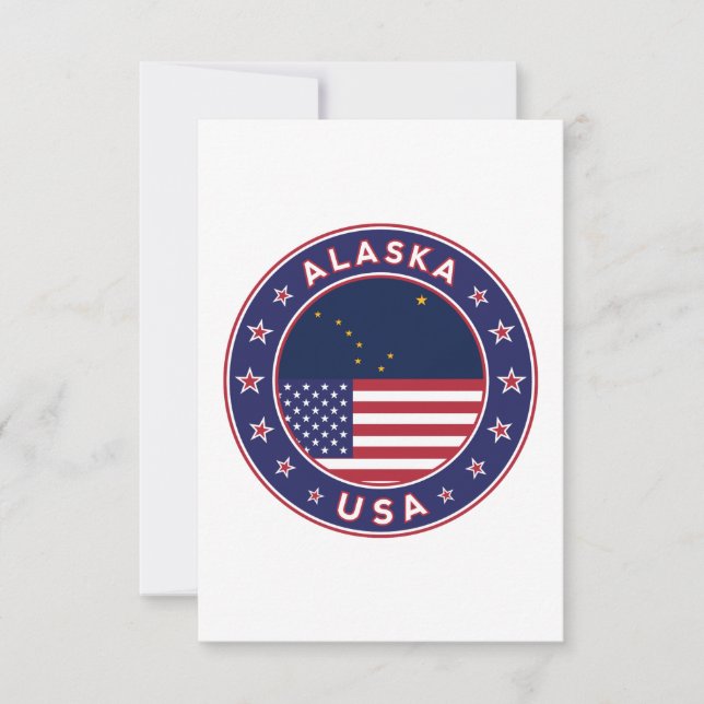 Alaska Thank You Card (Front)
