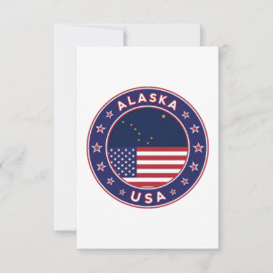 Alaska Thank You Card