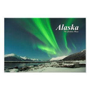 Alaska The Curtain Rises Photo Print