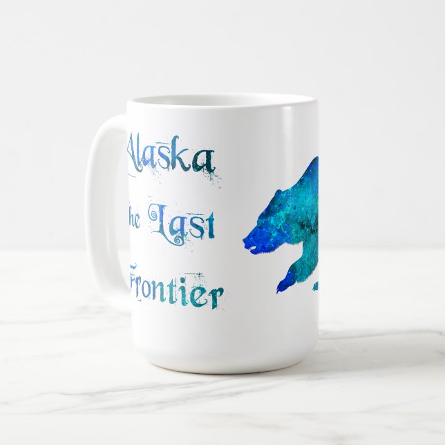 Alaska the Last Frontier - 15 oz. Mug (Front Left)