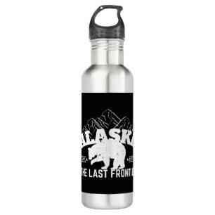 Alaska The Last Frontier Polar Bear 710 Ml Water Bottle