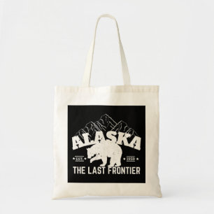 Alaska The Last Frontier Polar Bear Tote Bag
