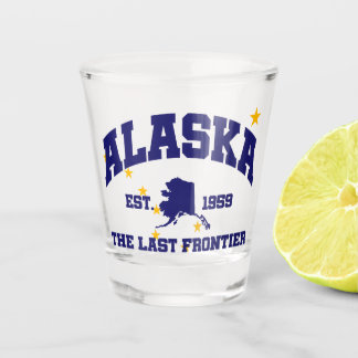 Alaska,The Last Frontier Shot Glass