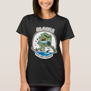 Alaska the last frontier wildlife adventure art T-Shirt