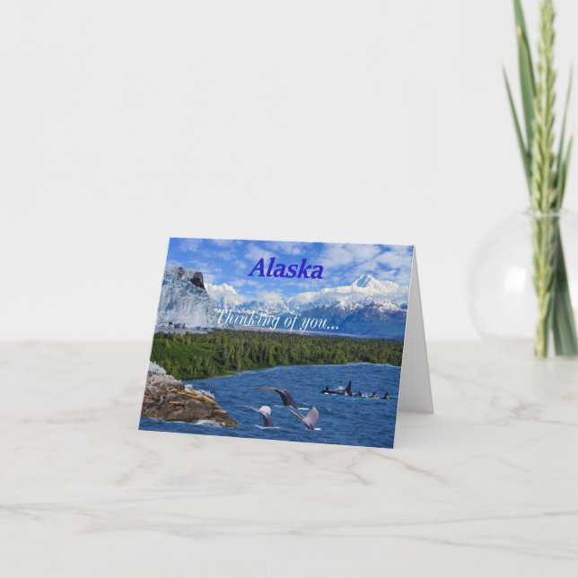 Alaska Thinking Of You Card (Front)