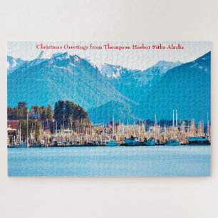 Alaska Thompson Harbour Sitka Jigsaw Puzzle