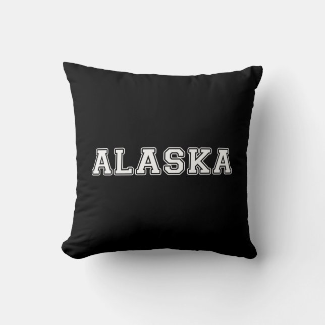 Alaska Throw Pillow (Front)