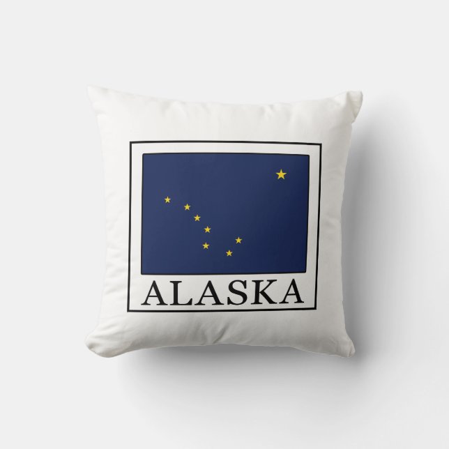 Alaska Throw Pillow (Front)
