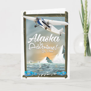 Alaska To Adventure! Holiday Card
