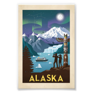 Alaska Travel Poster