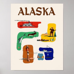 Alaska Travel Poster