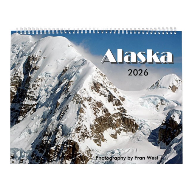 Alaska, USA, Calendrier 2026 (Protection)