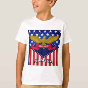 Alaska USA Flag T-Shirt