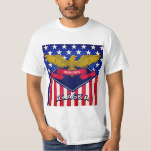 Alaska USA Flag T-Shirt