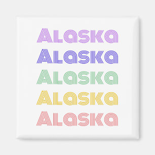 Alaska USA Magnet