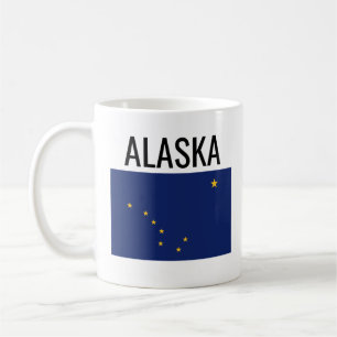 Alaska // USA National State Flag Coffee Mug