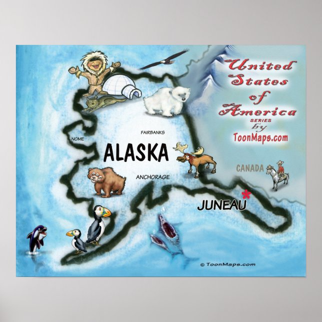Alaska USA Poster (Front)